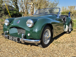 1955 TRIUMPH TR2 ORIGINAL UK CAR WITH OVERDRIVE