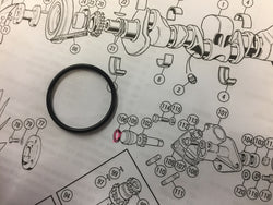 DISTRIBUTOR DRIVE O-RING