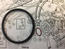 FUEL METERING UNIT HOUSING O RING