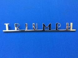 TR3/3A REAR PANEL BADGE